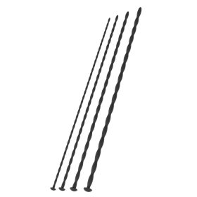 Set of 4 beginner urethral rods – 30 cm, 3-6 mm diameter