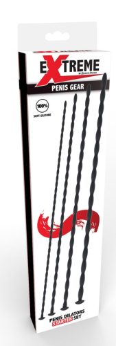 Set of 4 beginner urethral rods – 30 cm, 3-6 mm diameter