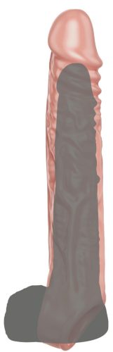 Extend Ril – pénisz hüvely, nagyobb élvezethez 15 x 3.5cm