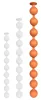 Boules Nocty L – sensual vibrating massager, orange