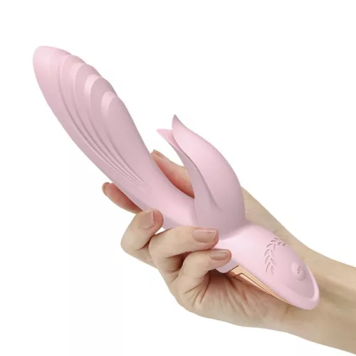 Vibro Rabbit Twist – premium vibrator, sensual twist in pink