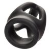 Alpha Dual – Premium Silicone Testicular Stretcher Black