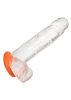Alpha – premium vibrating penis ring in orange