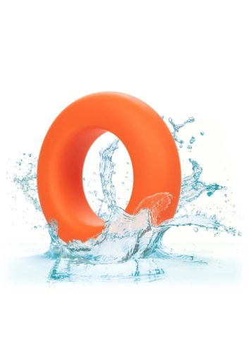 Alpha – premium vibrating penis ring in orange