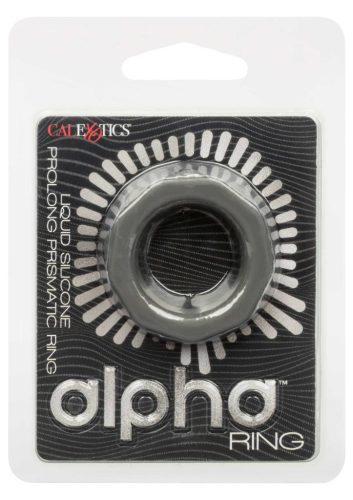Alpha Grey – premium 25mm penis ring