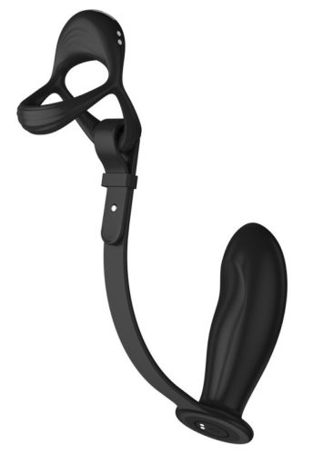 Premium ball stretcher and plug – with 10 vibration functions