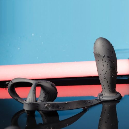 Premium ball stretcher and plug – with 10 vibration functions