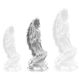 Transparent curved – premium intimate pleasure 16 x 5.5 cm