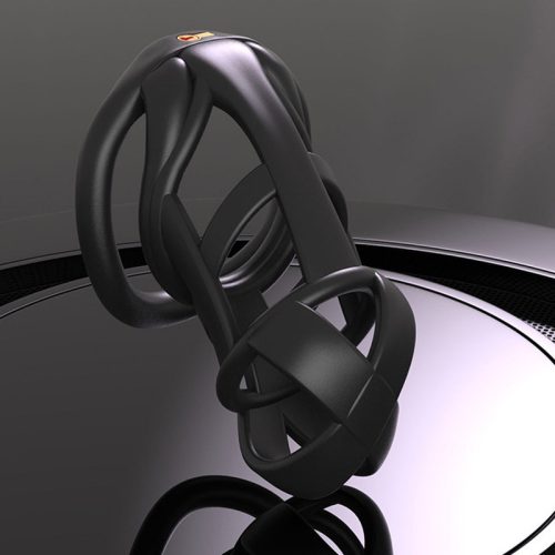 Black Bonex Cage L – Premium Penis Ring 9.5 x 3.3 cm