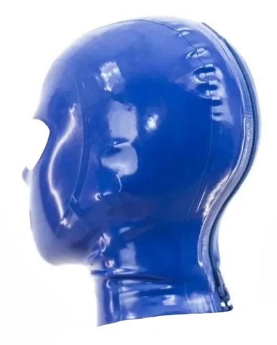 Blue Texie – latex head mask