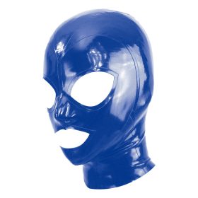   Blue Texie – latex balaclava for a premium sensory experience