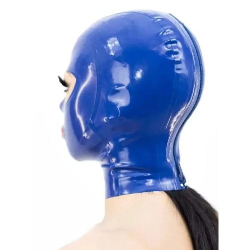 Blue Texie – latex mask for sensual mystery