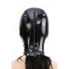 Black Texie – latex balaclava with a sensual embrace