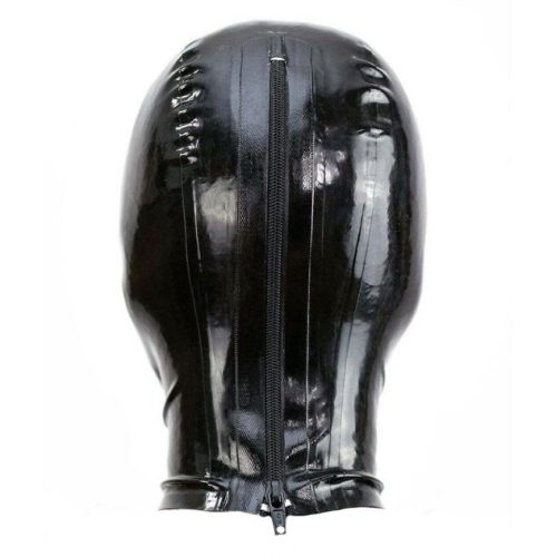 Black Texie – latex balaclava with a sensual embrace