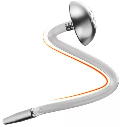Jet Shower - waterproof anal plug 20.5 cm, 7 mm diameter
