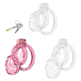   Cage de Chasteté Lock Cobra M – Premium Pink Chastity Cage
