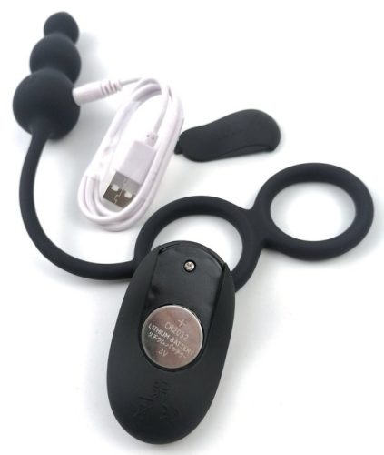 Vibrant Trikon – sensual testicular tension plug 9.5 x 3 cm