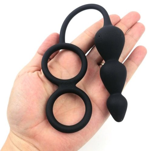 Vibrant Trikon – sensual testicular tension plug 9.5 x 3 cm