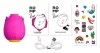 Pink clitoral stimulator – sensual pleasure in premium quality