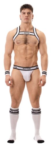 Premium white jockstrap - sensual comfort for everyday life