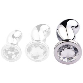   Plug Bean Silver – prémium anális kiegészítő 9 x 3,5 cm