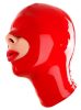 Openose Red – premium latex face mask for sensual adventures