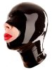 Openose Black – premium latex mask for sensual protection