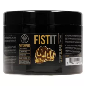 Fist It Slippery Water-Based Lubricant 500ml - Black Jar