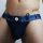 Stonewall Wash Denim – dark denim drop jeans jockstrap