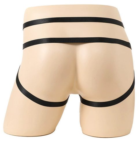 Ring Passion Black – elegant black jockstrap for men