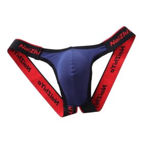 Justic Navy Blue – prémium férfi jockstrap
