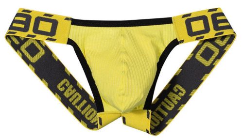 Jockstrap 0850 – vibráló sárga prémium férfi fehérnemű