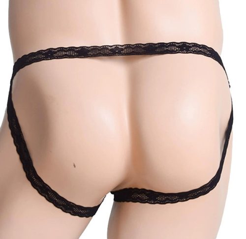 Jock fekete csipkés gyűrűvel