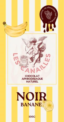 Chocolate with banana 100g