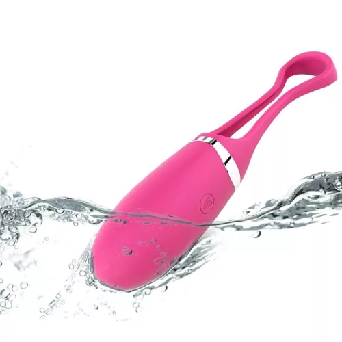 Marc Dorcel Vibrációs tojás G-pont stimuláló, 10 mód, hangvezérlés 12,5 cm magenta