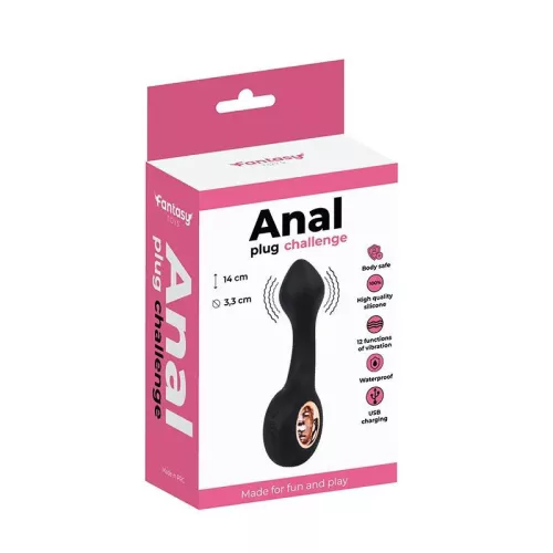 14 cm-es vibrációs anál dildó