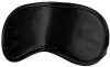 Soft black eye mask - comfort and restful sleep