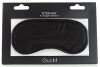 Soft black eye mask - comfort and restful sleep