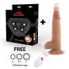 CYBER SILICOCK – liquid silicone strap-on vibrator with remote control