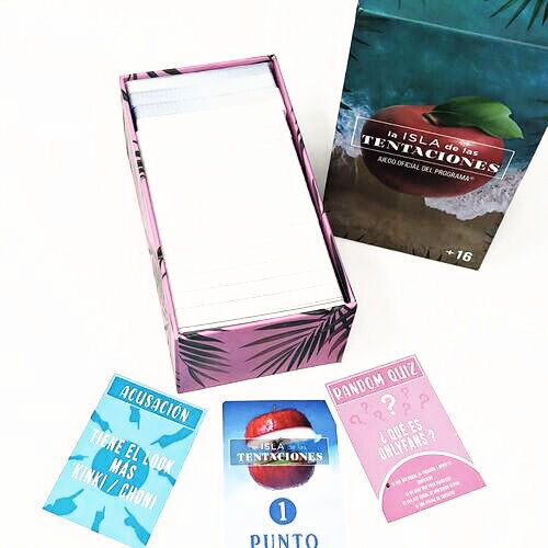 LA ISLA DE LAS TENTACIONES - official card game