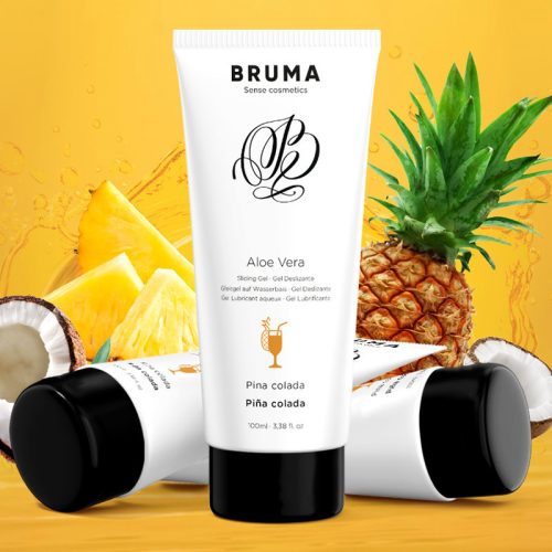 BRUMA – Aloe Vera Lubricating Gel, Pina Colada Flavour 100 ml