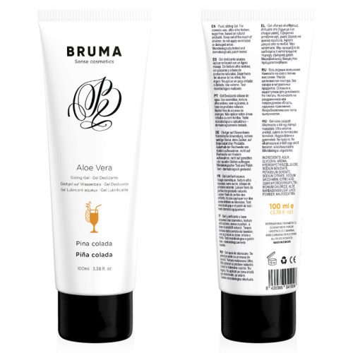 BRUMA – Aloe Vera Lubricating Gel, Pina Colada Flavour 100 ml