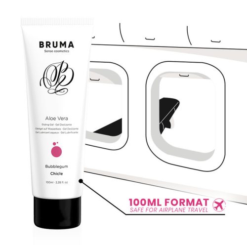 BRUMA - Aloe Vera Lubricating Gel, Blister Flavour 100 ml