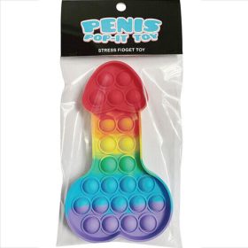 KHEPER GAMES - Colorful Pop-It Penis Stress Relief Game