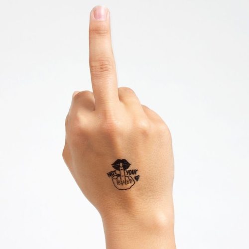 SECRET PLAY - 10 pieces of exciting temporary tattoo sets