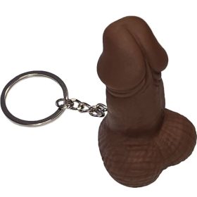 DIABLO PICANTE - Brown Penis Shaped Keychain