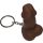 DIABLO PICANTE - Brown Penis Shaped Keychain