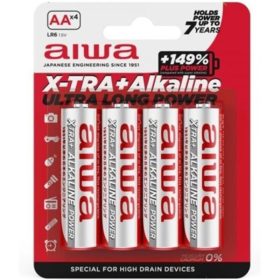 AIWA – Premium X-TRA AA batteries (4 pcs)