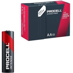   Procell - AA alkaline battery with intensive performance in a box of 10
