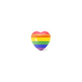 PRIDE – Anti-stress heart shape with LGBT symbol